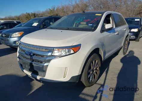 2013 Ford Edge Limited from USA, damaged, VIN 2FMDK4KC7DBB45000